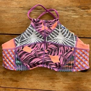 Maaji high neck bikini top